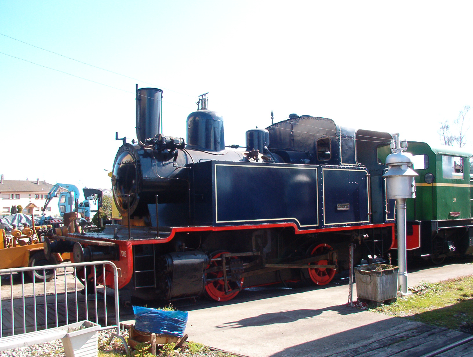 La 020 Decauville au d&eacute;p&ocirc;t du CFTR